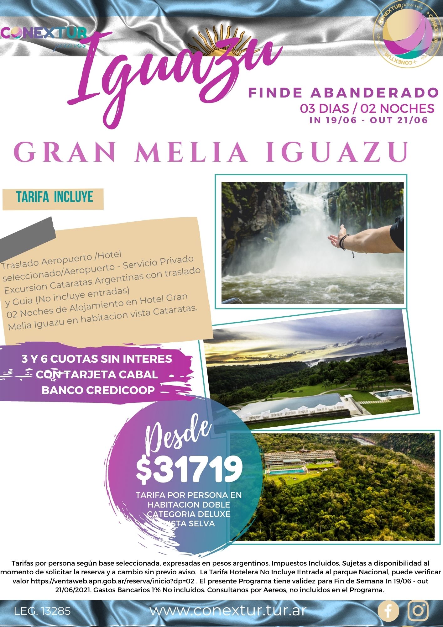 Hotel Gran Melia Iguazu - Iguazu - Promo Junio